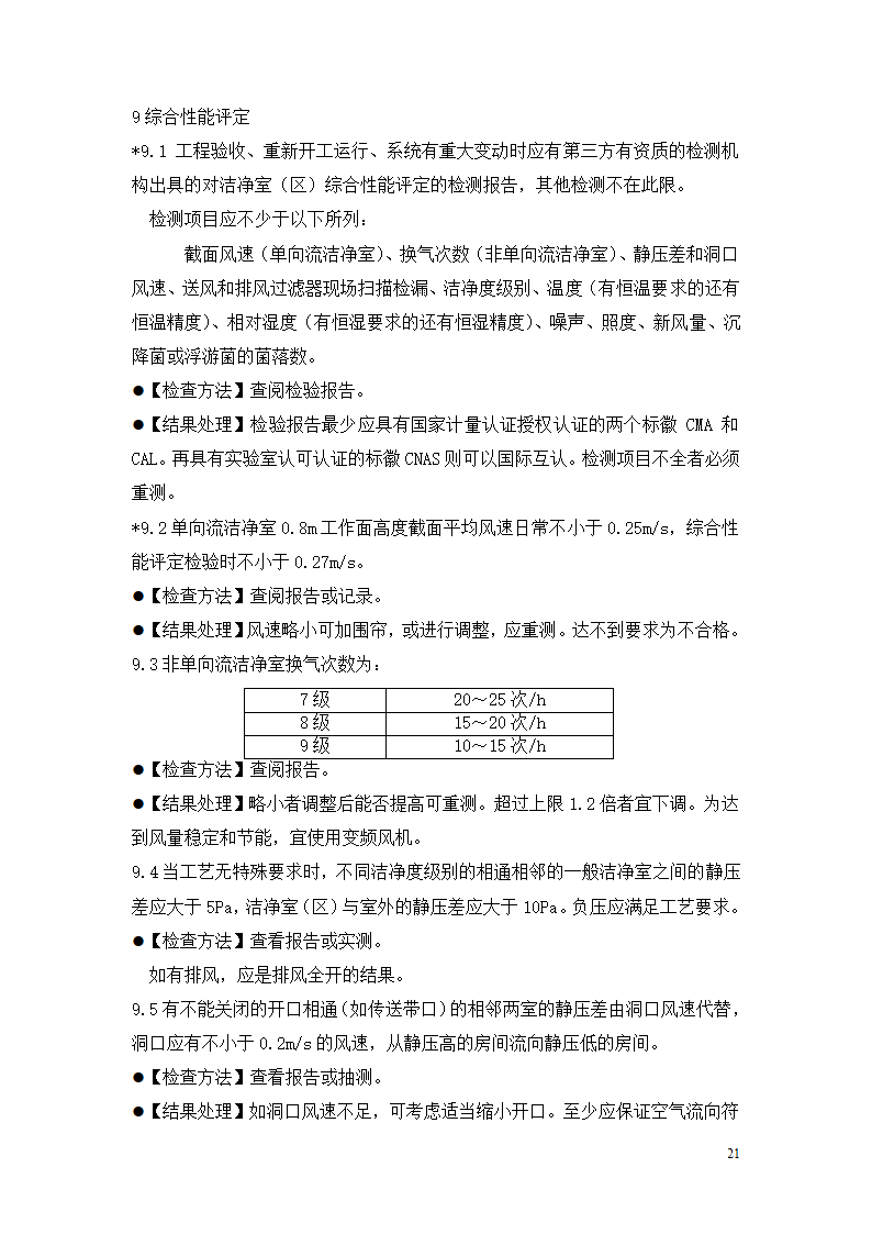 制药厂空调净化系统验收验证指南.doc第21页