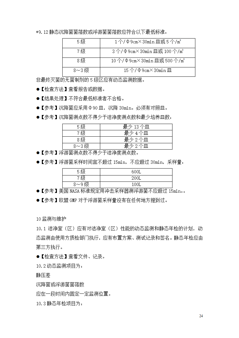 制药厂空调净化系统验收验证指南.doc第24页