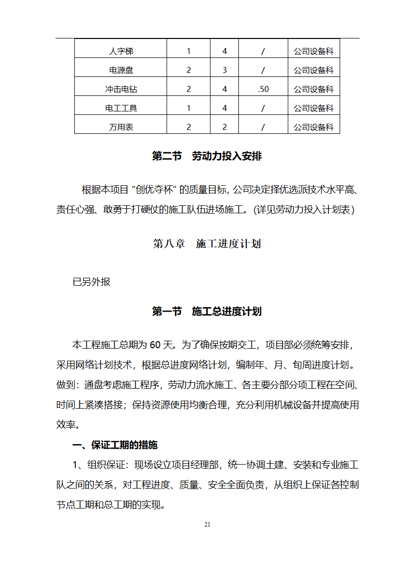 某3536㎡办公楼装修工程施工组织设计.doc第22页