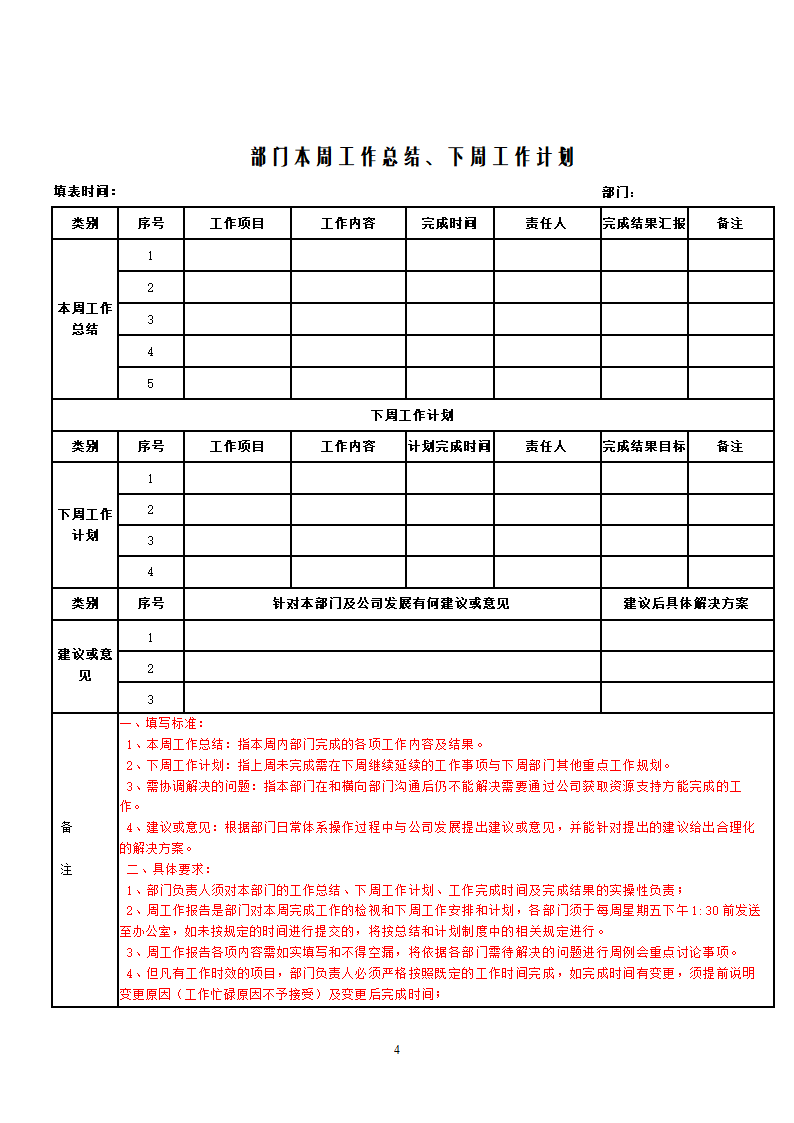 工作计划与工作总结管理制度.doc第5页