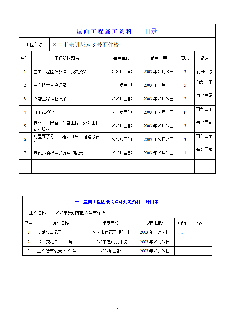 屋面工程施工资料.doc第2页