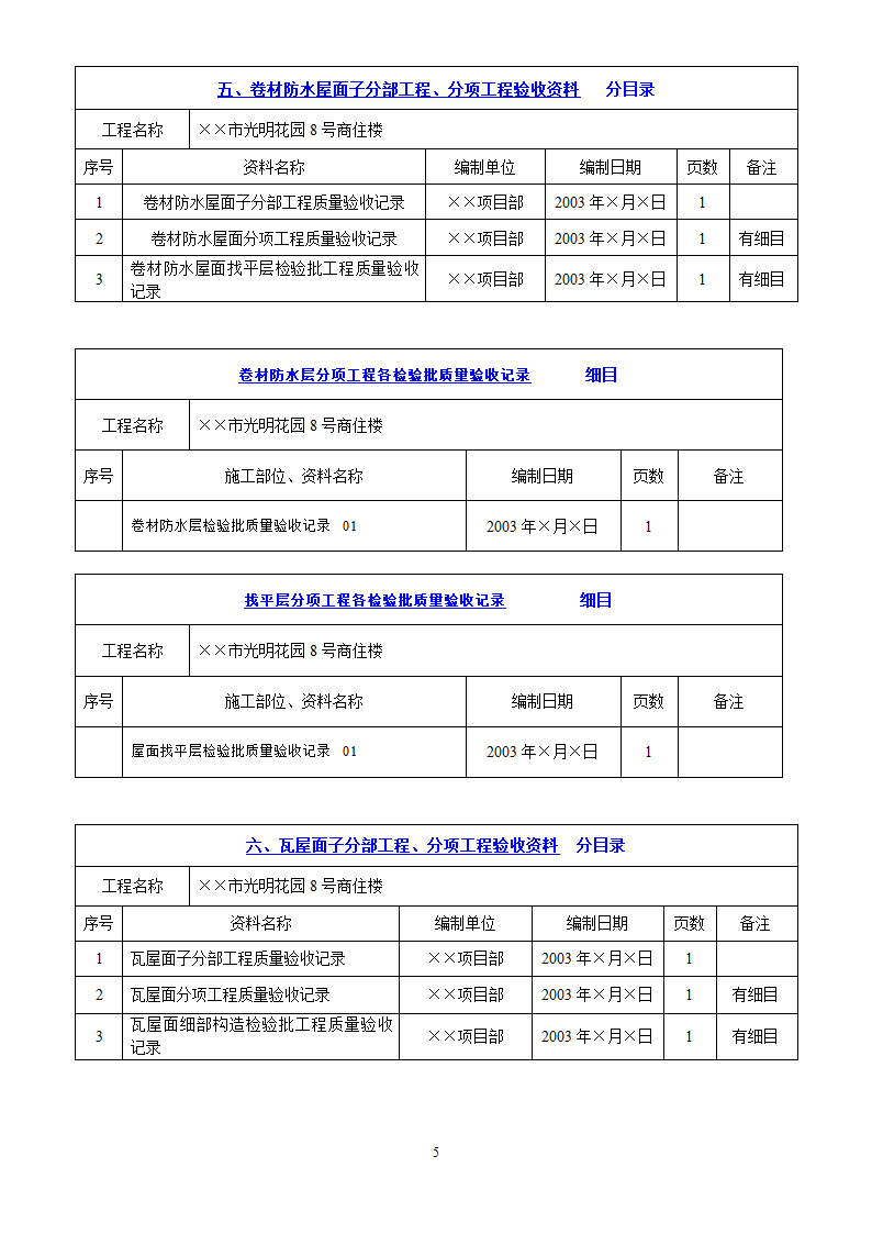 屋面工程施工资料.doc第5页