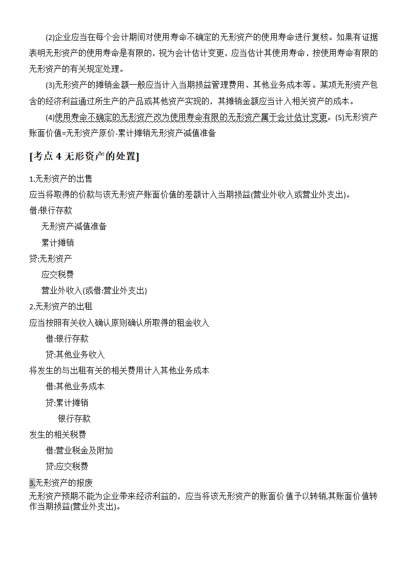 2019年CPA考点（无形资产）.docx第2页