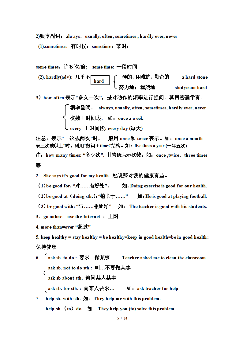 人教版八年级上册期末备考：单元必考知识点.doc第5页