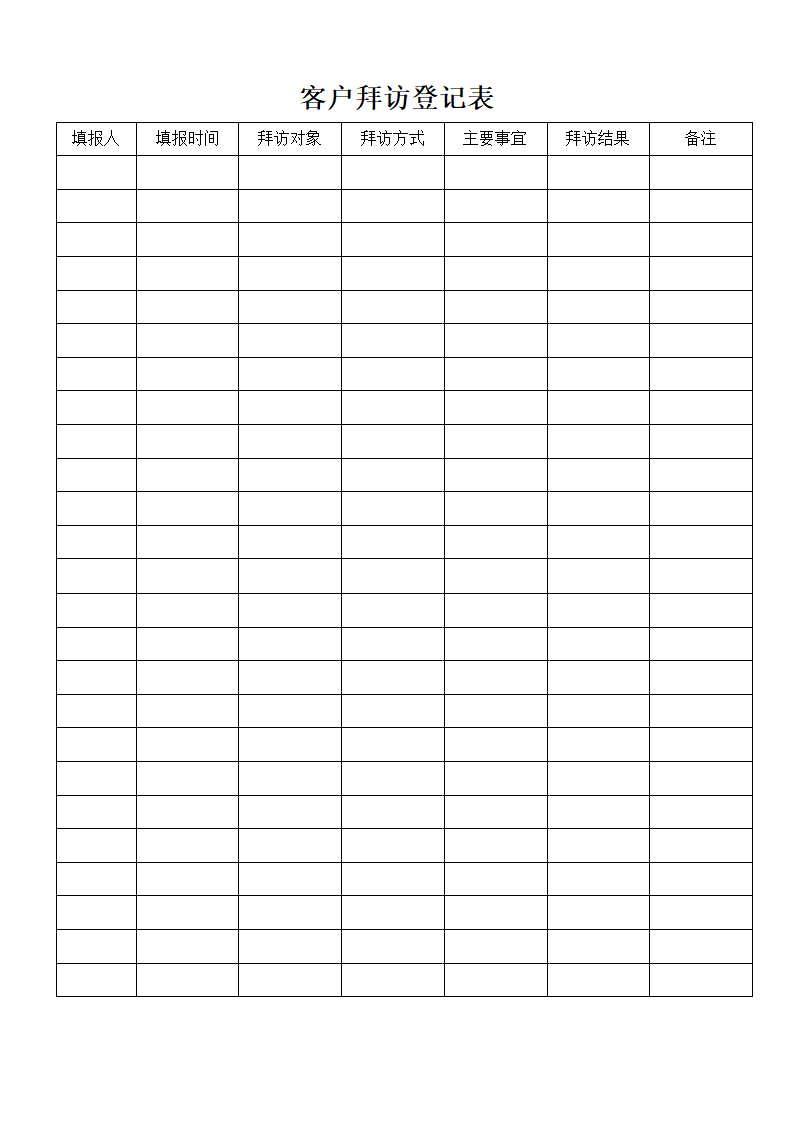 客户拜访登记表.docx第1页