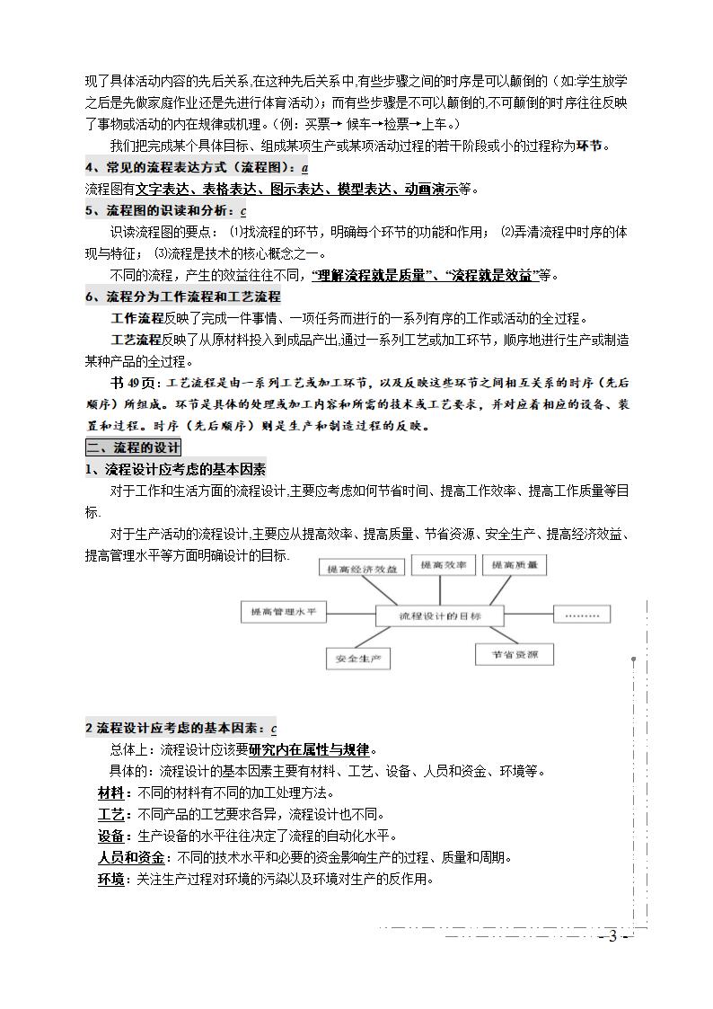 高中通用技术技术与设计2复习总提纲.doc第3页