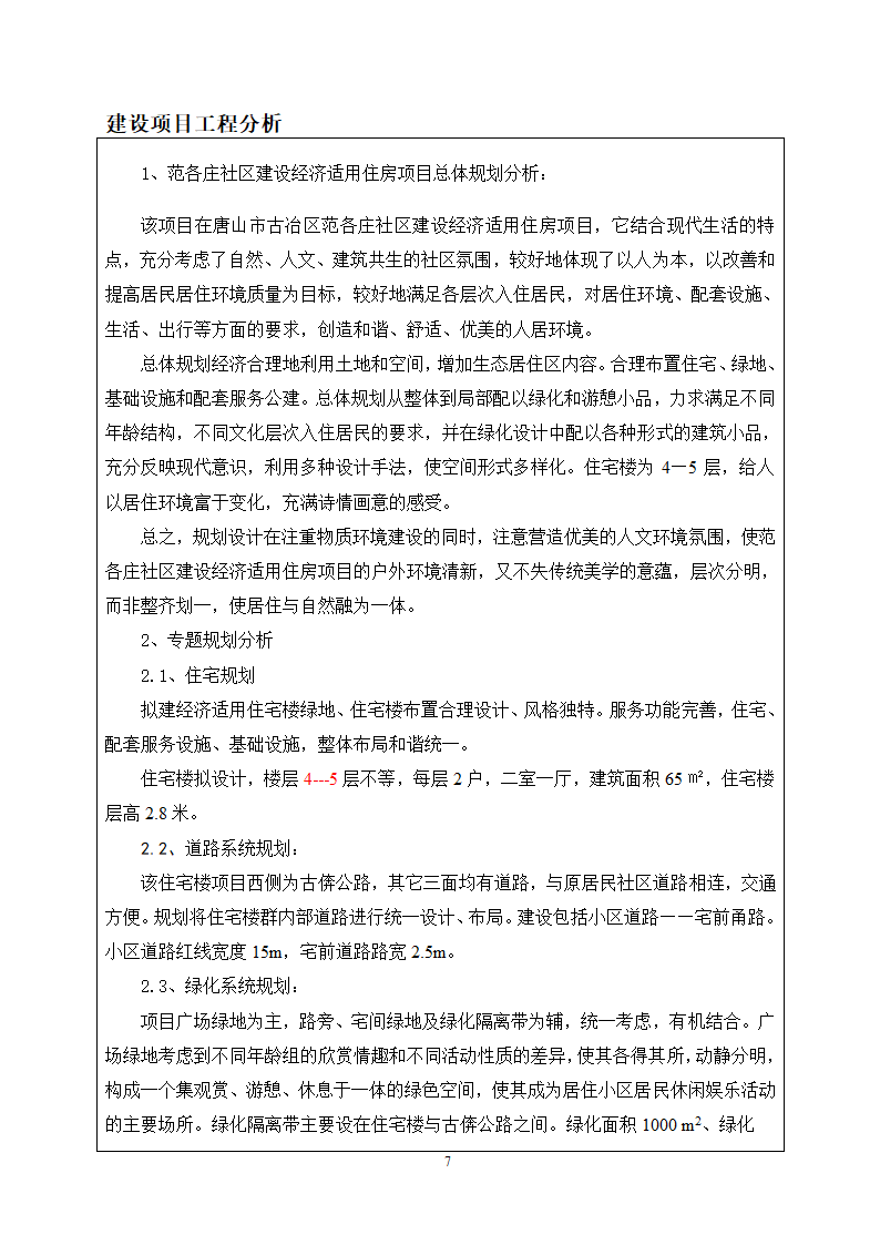 唐山市某房地产项目环评报告.doc第8页