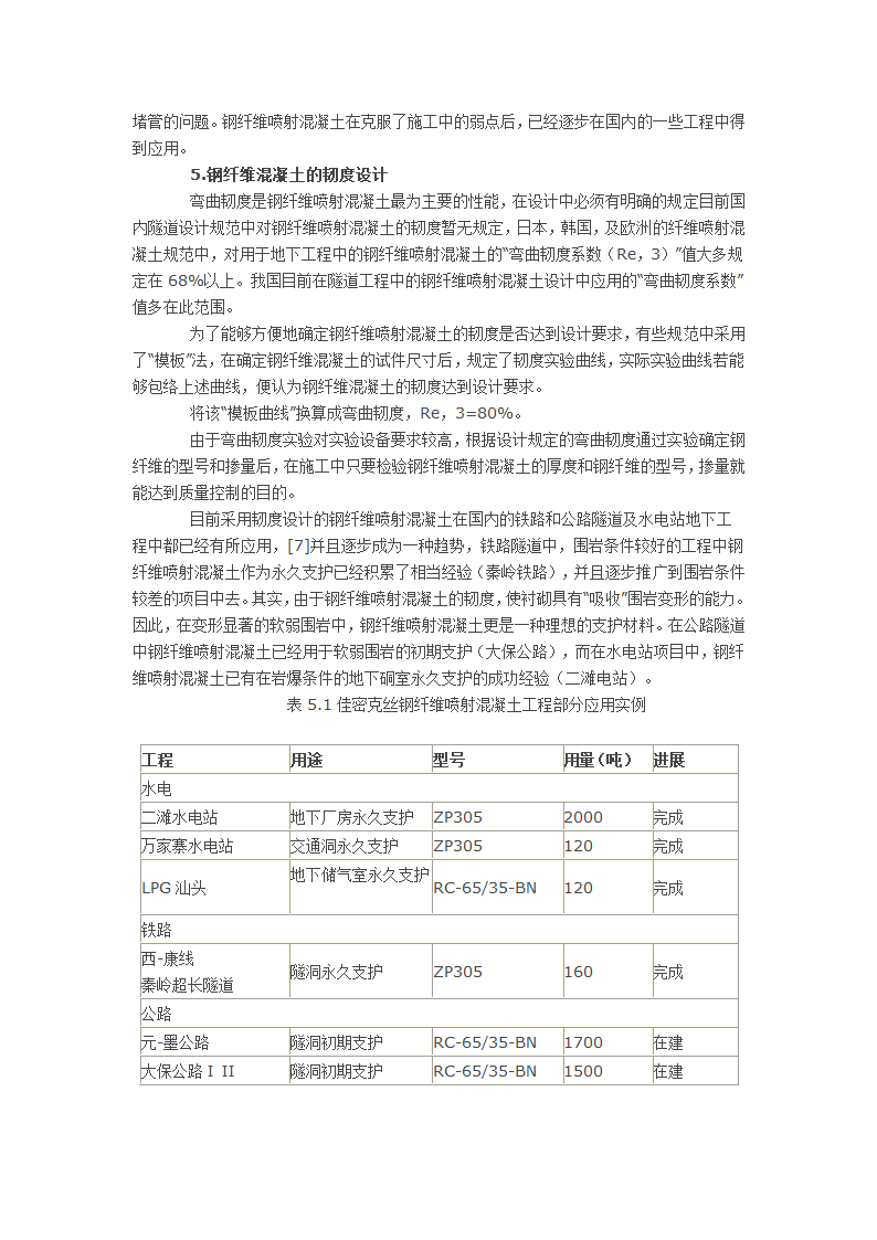 钢纤维喷射混凝土技术在地下工程中的应用.docx第2页