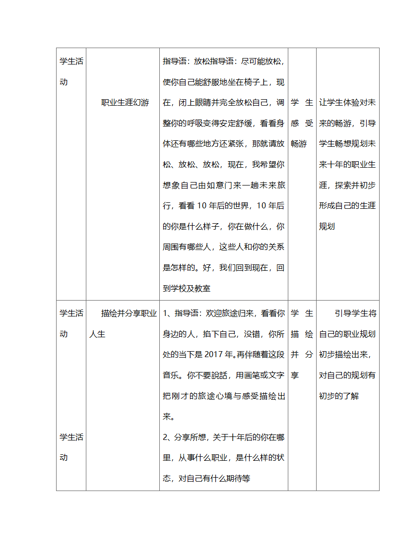 通用版高一心理健康 平凡之路 教案.doc第3页