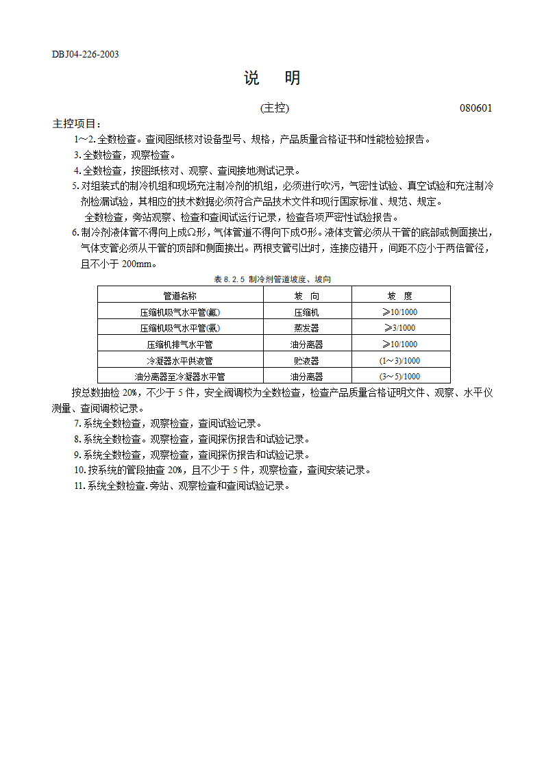 某空调制冷系统安装工程检验批质量验收记录表主控.doc第2页