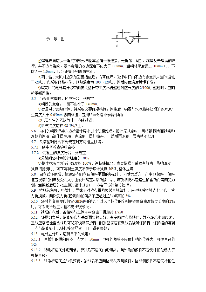 架空绝缘配电线路施工及验收规程.doc第6页