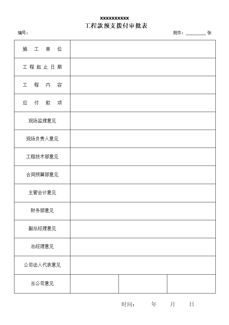 工程结算定案财务审批表格.docx第5页