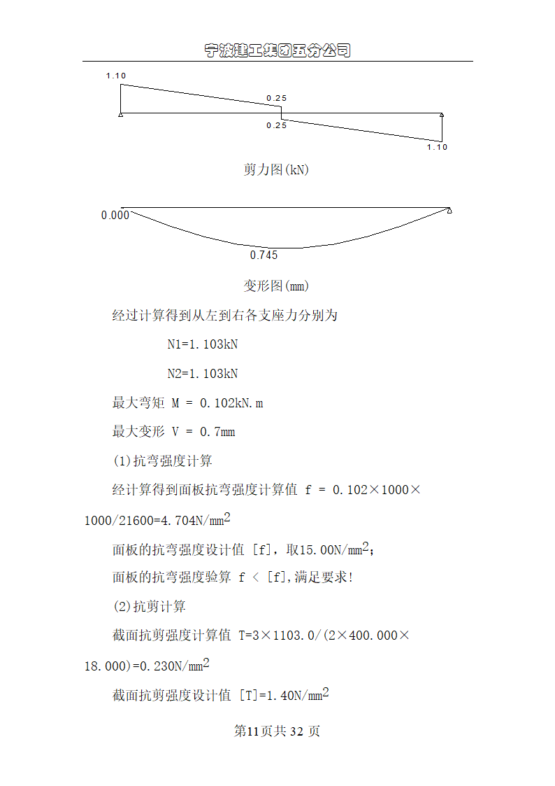 快乐服饰有限公司厂区模板工程施工组织设计.doc第11页