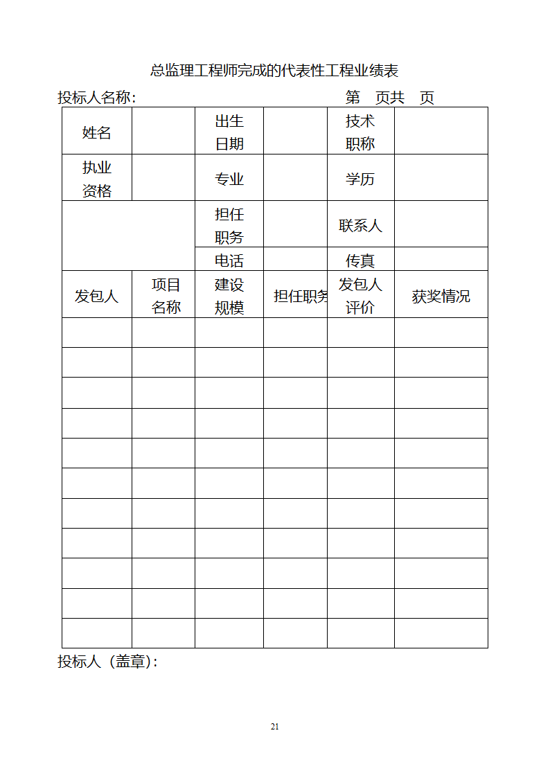 [山东]小区居民楼院综合整治工程监理招标文件.doc第22页