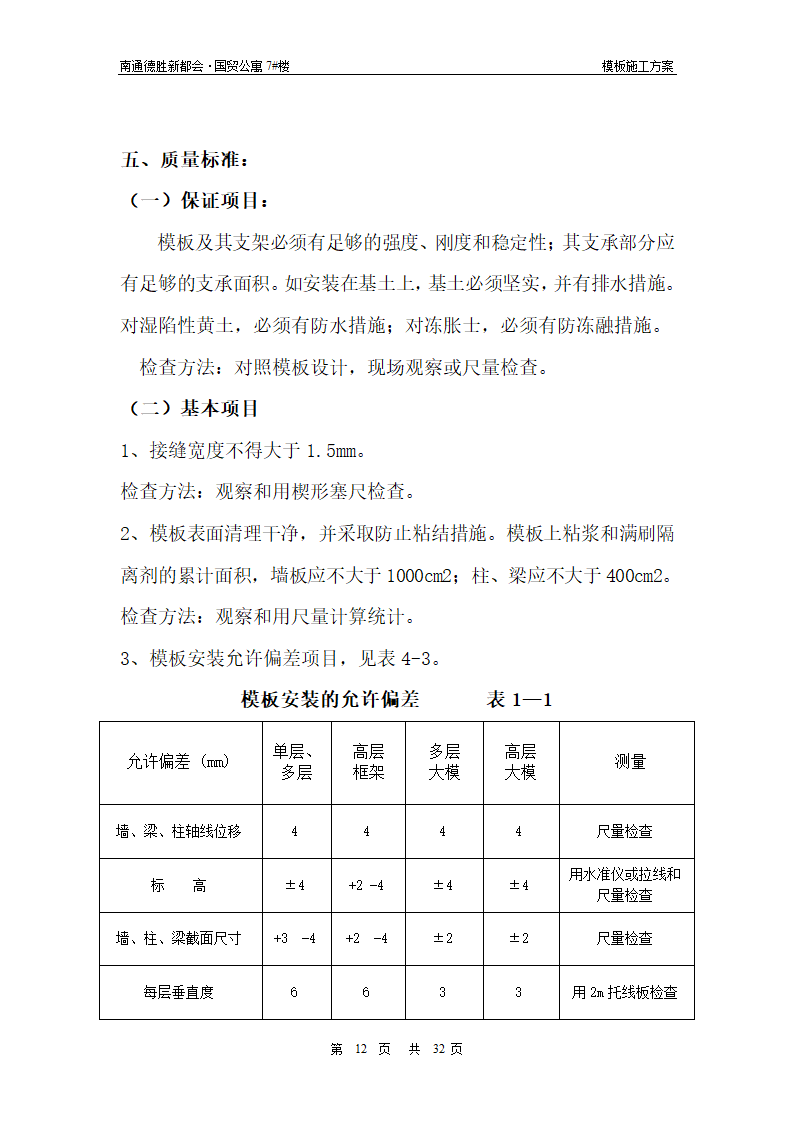 模板施工工艺总结.doc第12页