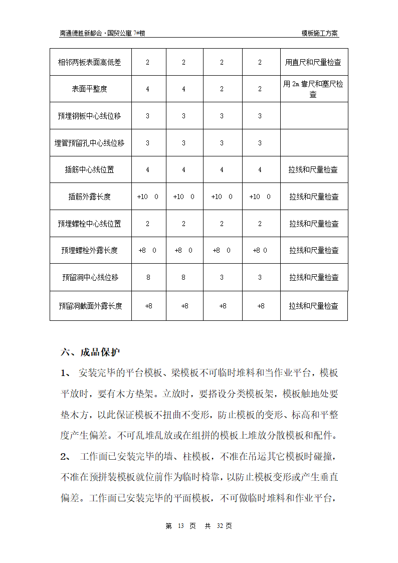 模板施工工艺总结.doc第13页