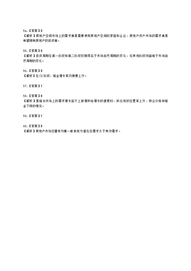 房地产估价师房地产开发经营与管理第二章房地产市场及其运行含解析.docx第13页