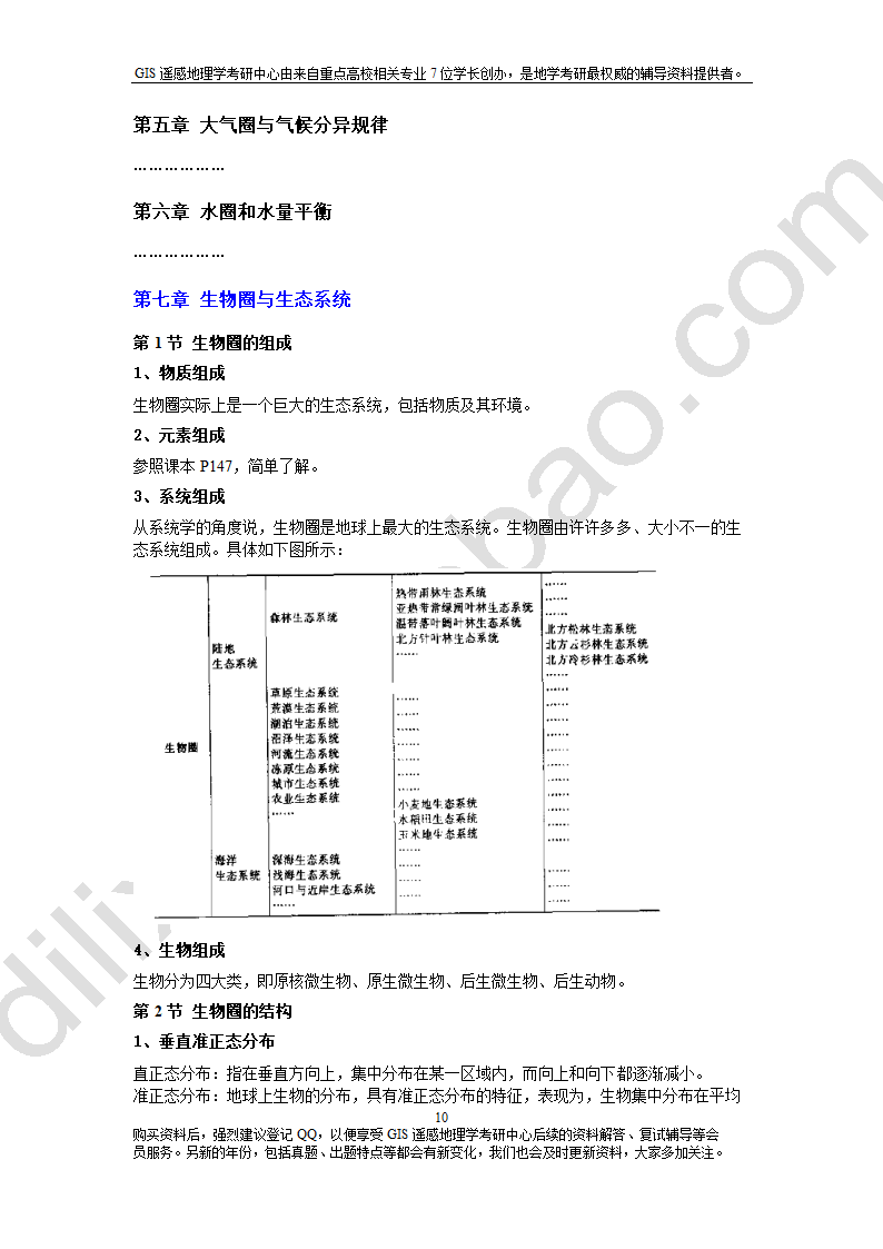 南京师范大学自然地理学考研资料总结第18页