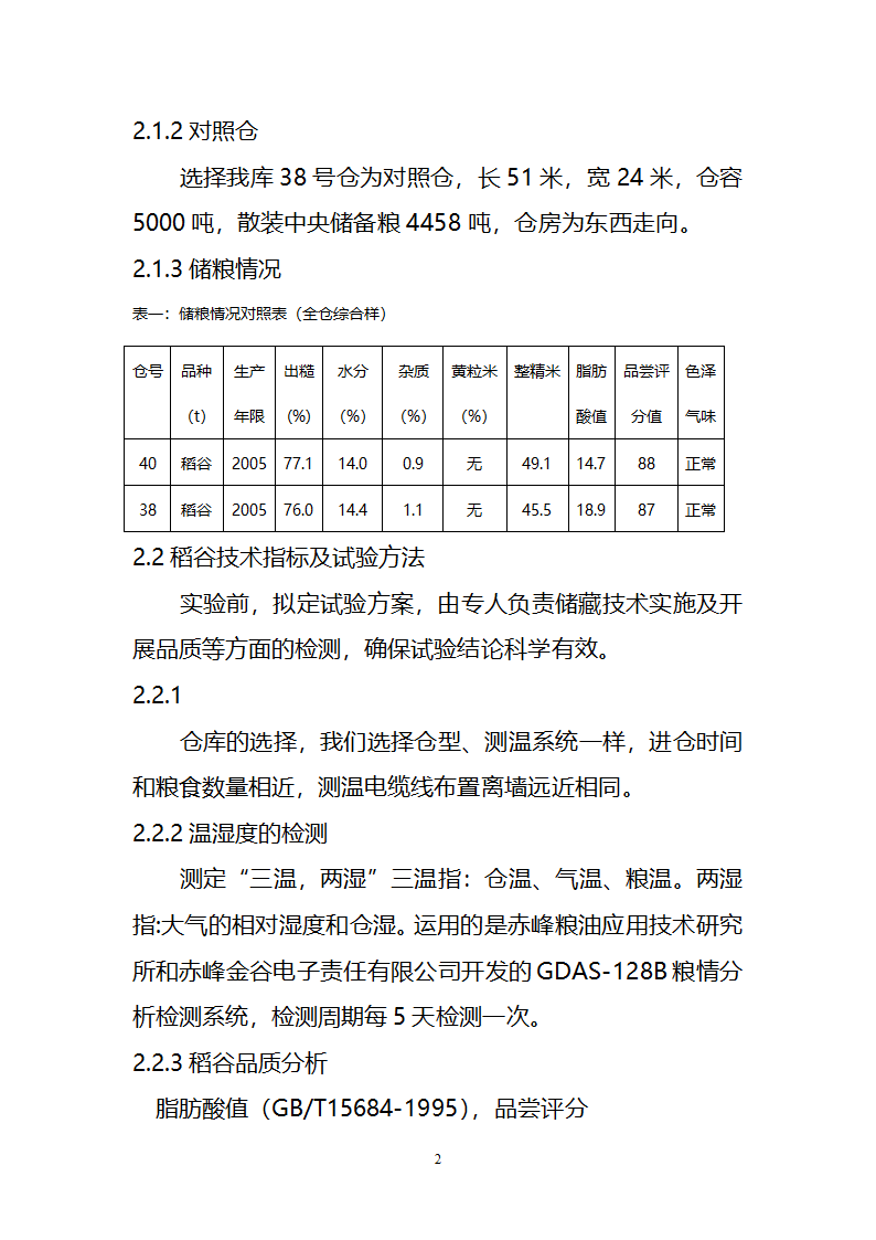 高大平房仓外墙悬挂遮阳网试验.doc第2页