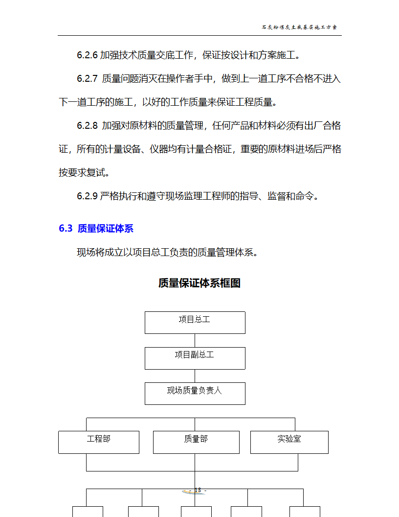 某工程石灰粉煤灰土底基层施工设计组织方案.doc第18页