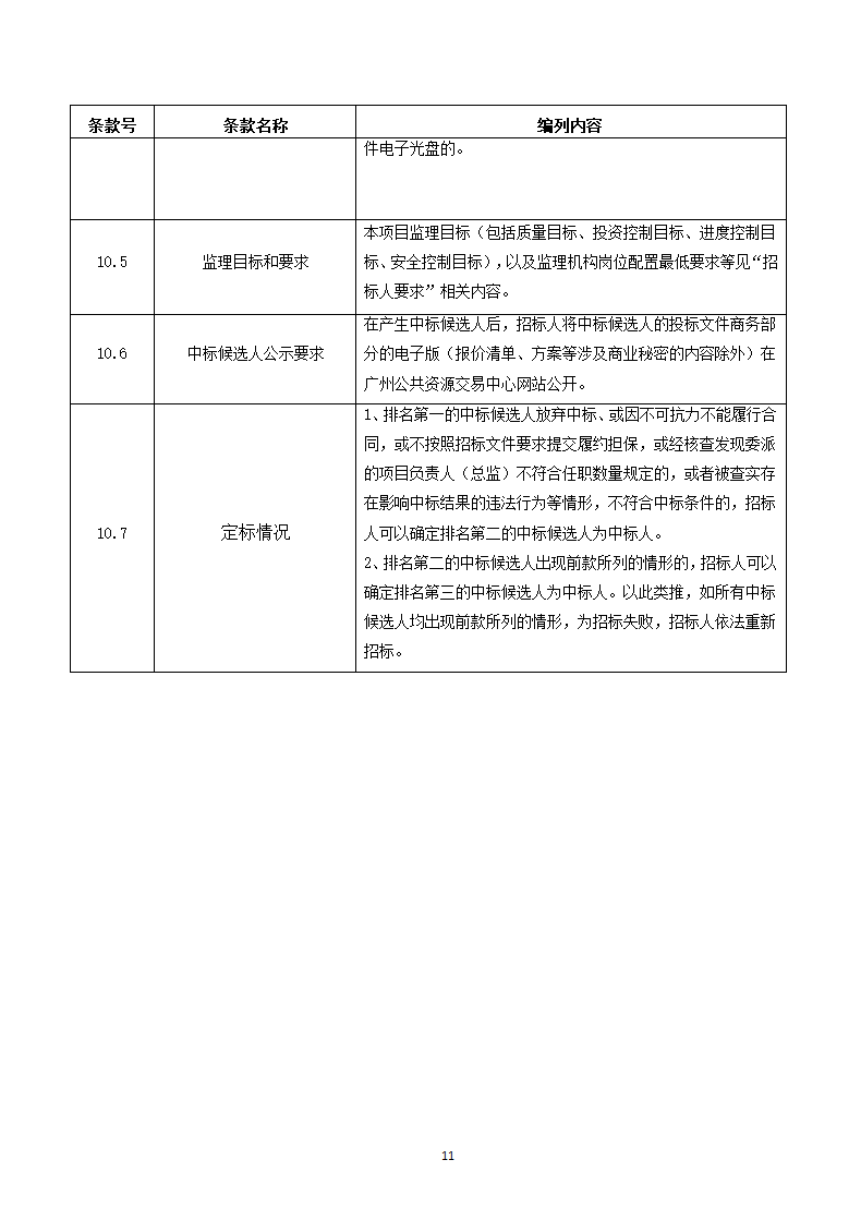 广州市海珠区前航道阅江路碧道示范段工程监理招标文件.doc第11页