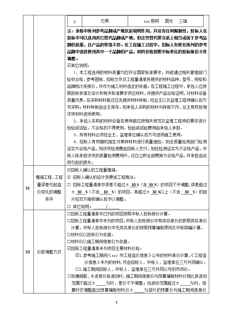 中学体育馆装饰工程招标文件.doc第8页