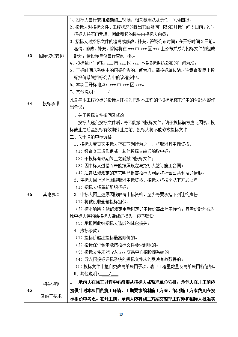 中学体育馆装饰工程招标文件.doc第13页