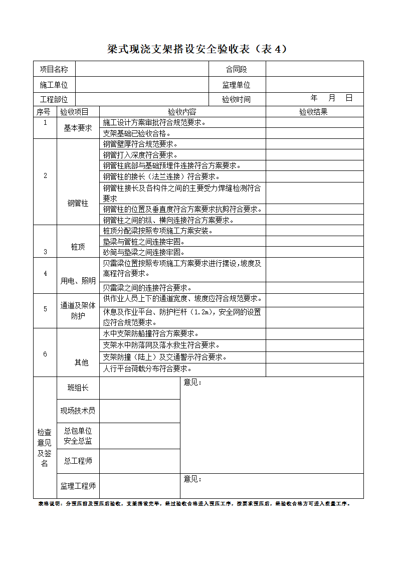 桥梁验收表（监理单位标准11项）.doc第5页