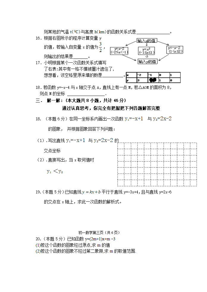 一次函数综合练习.doc第3页