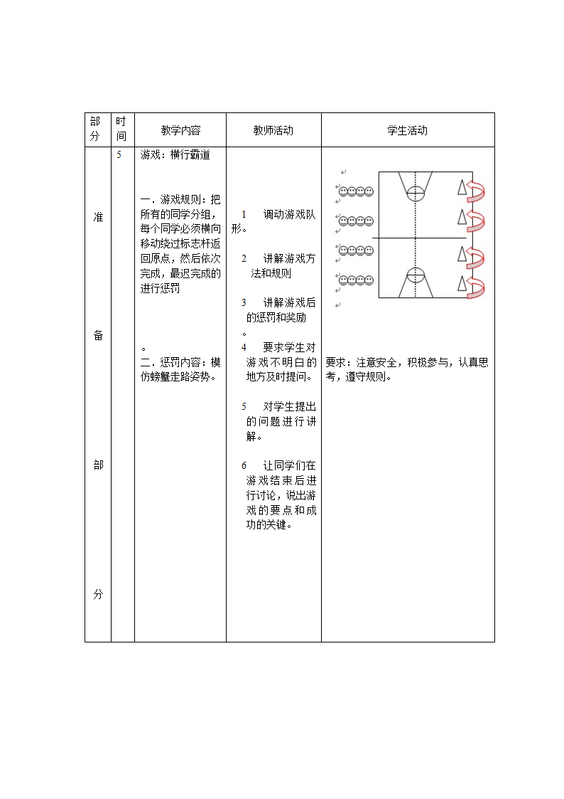 小学体育教案-篮球防守移动技术 全国通用.doc第2页