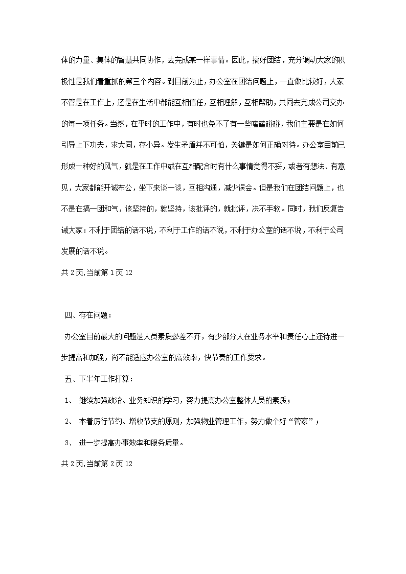 公司办公室工作总结.docx第3页