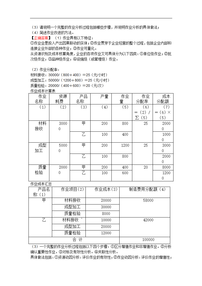 中华会计网校2014模拟试题及答案(四)第6页