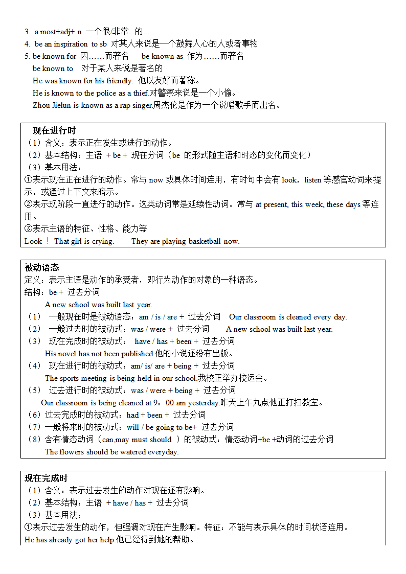 中考一轮复习人教九年级Unit11-14知识点梳理.doc第12页