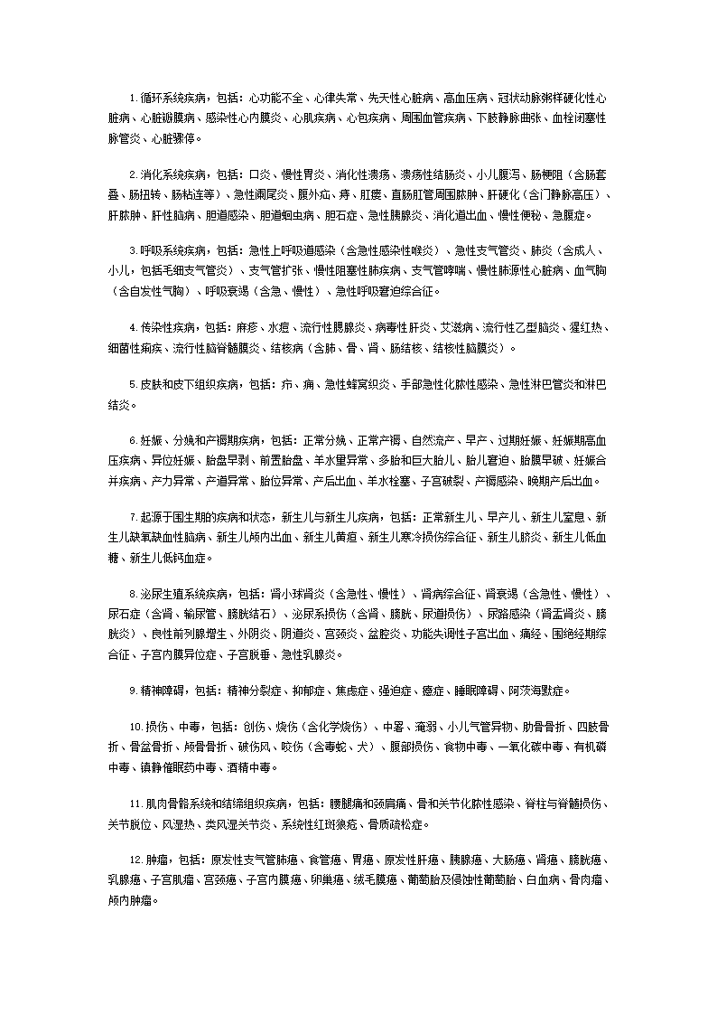 2012年护士执业资格考试大纲第3页