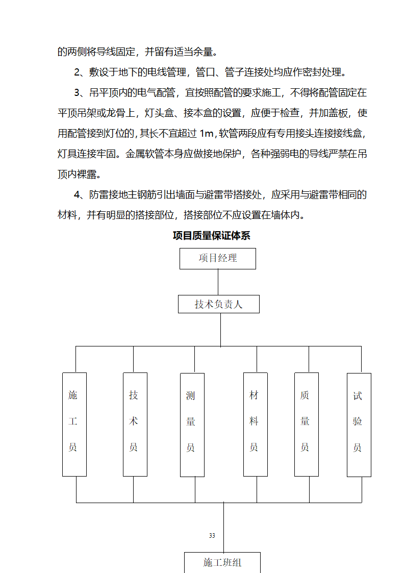 办公楼装修供电系统大修工程施工组织设计方案.doc第34页