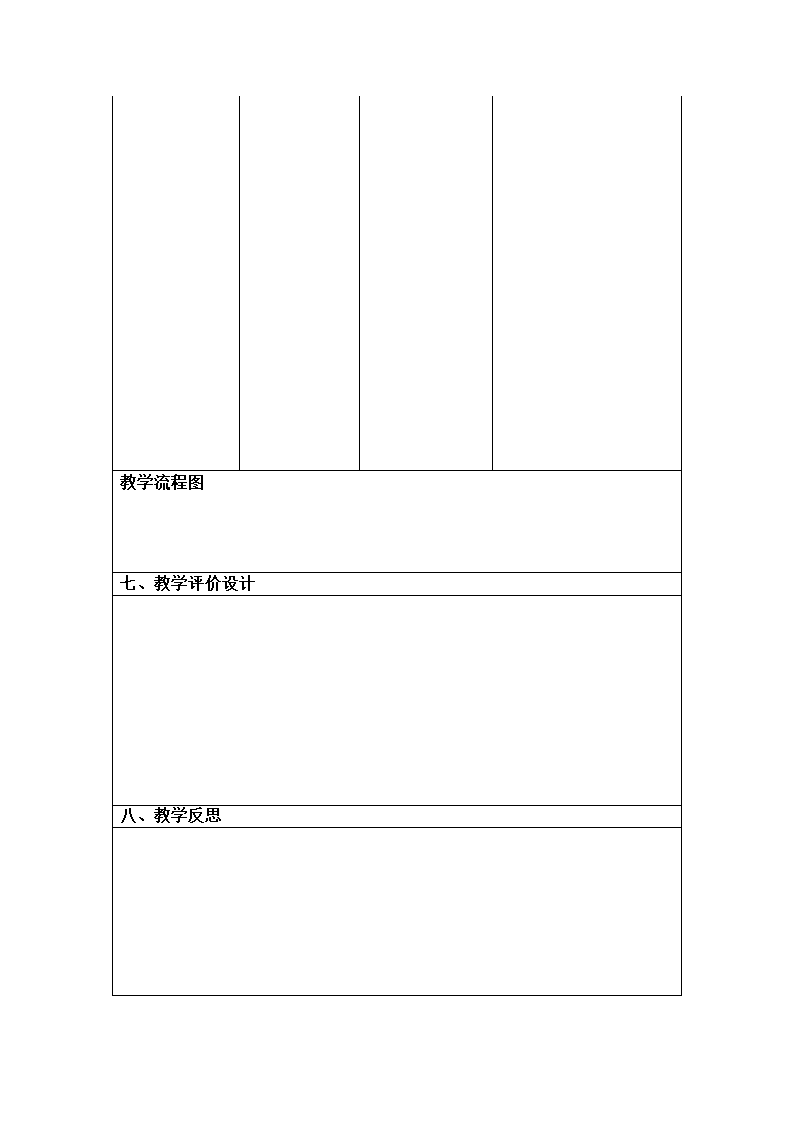 表格式教学设计模板.doc第2页