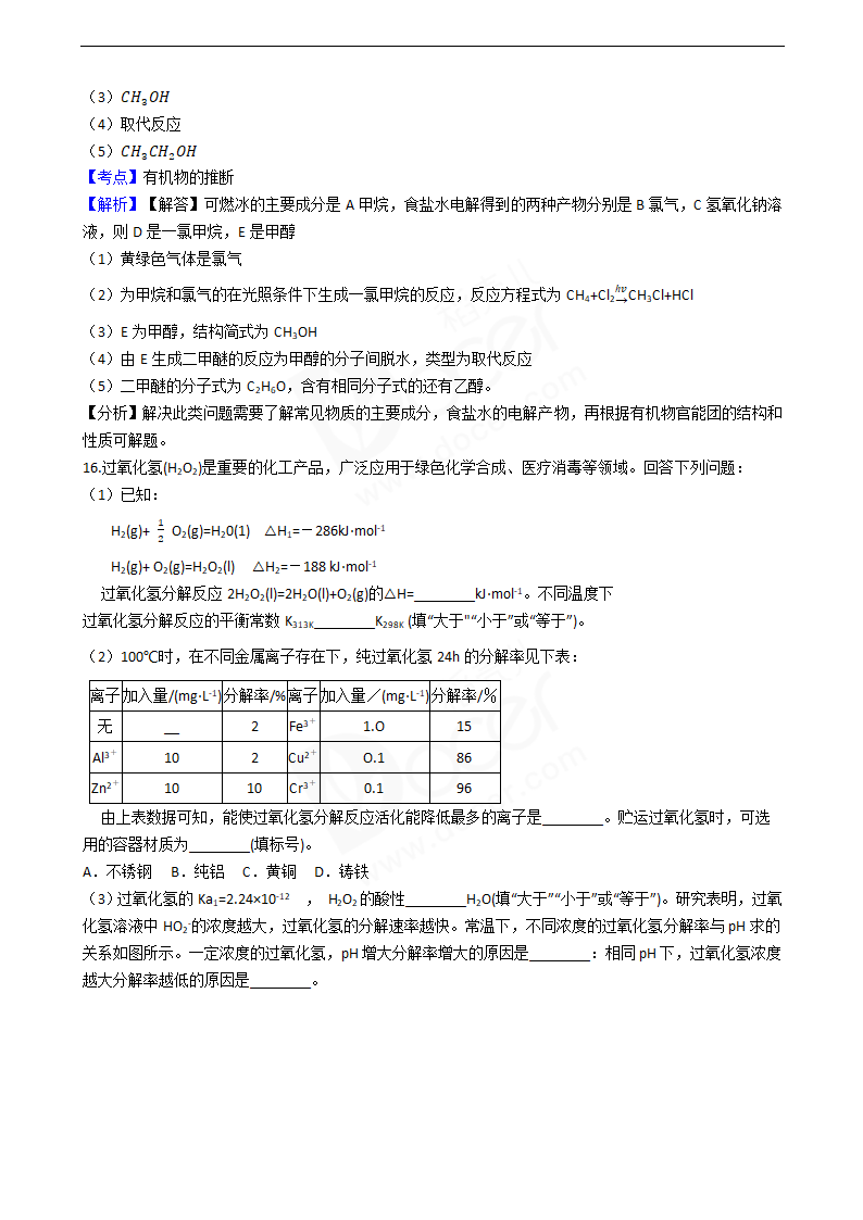 2018年高考化学真题试卷（海南卷）.docx第7页