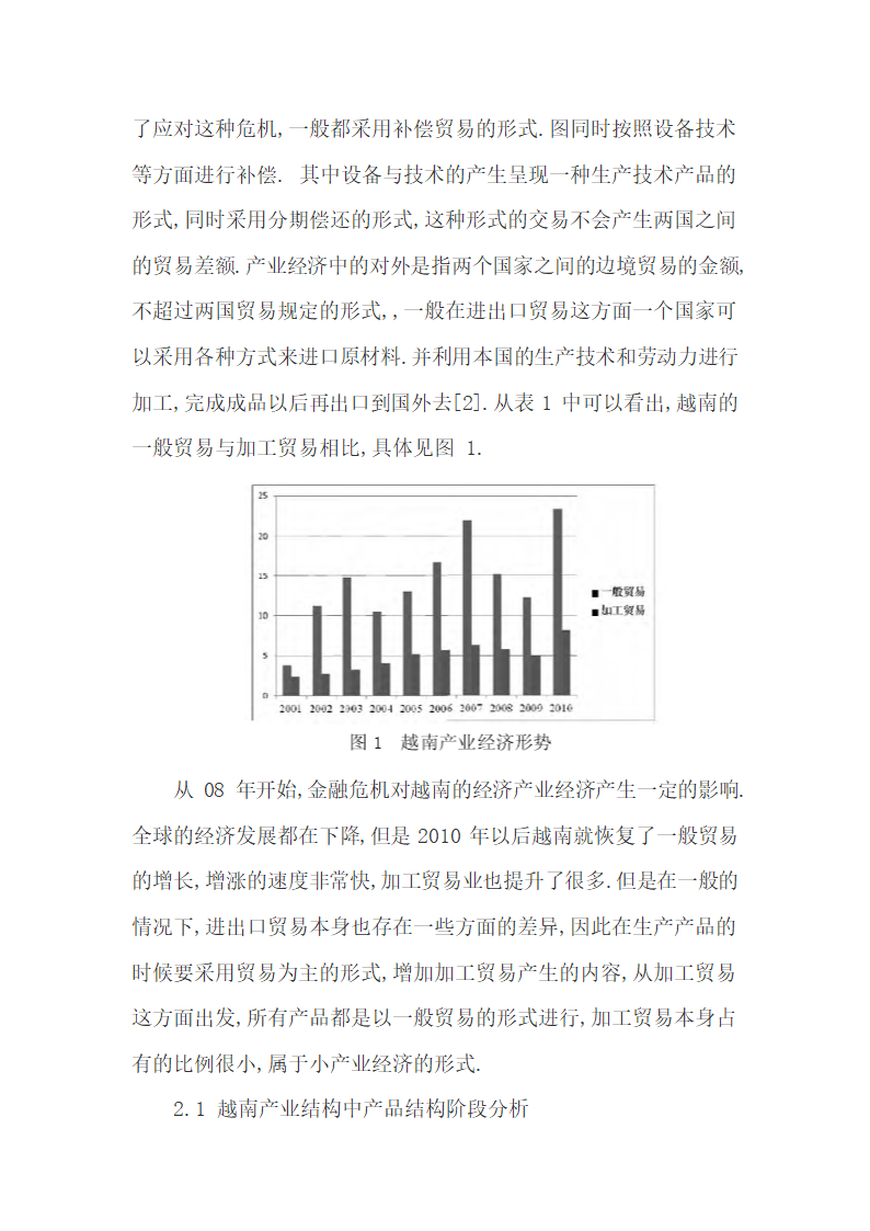 越南产业经济变革的历程变化及其结构不合理调整.docx第4页