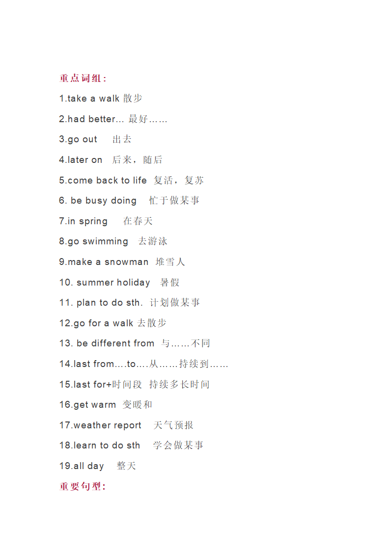 仁爱版七年级英语下全册知识点精讲（52页）.doc第20页