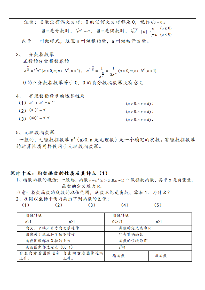 2021暑期预习高一数学必修一知识点总结（Word版）.doc第9页