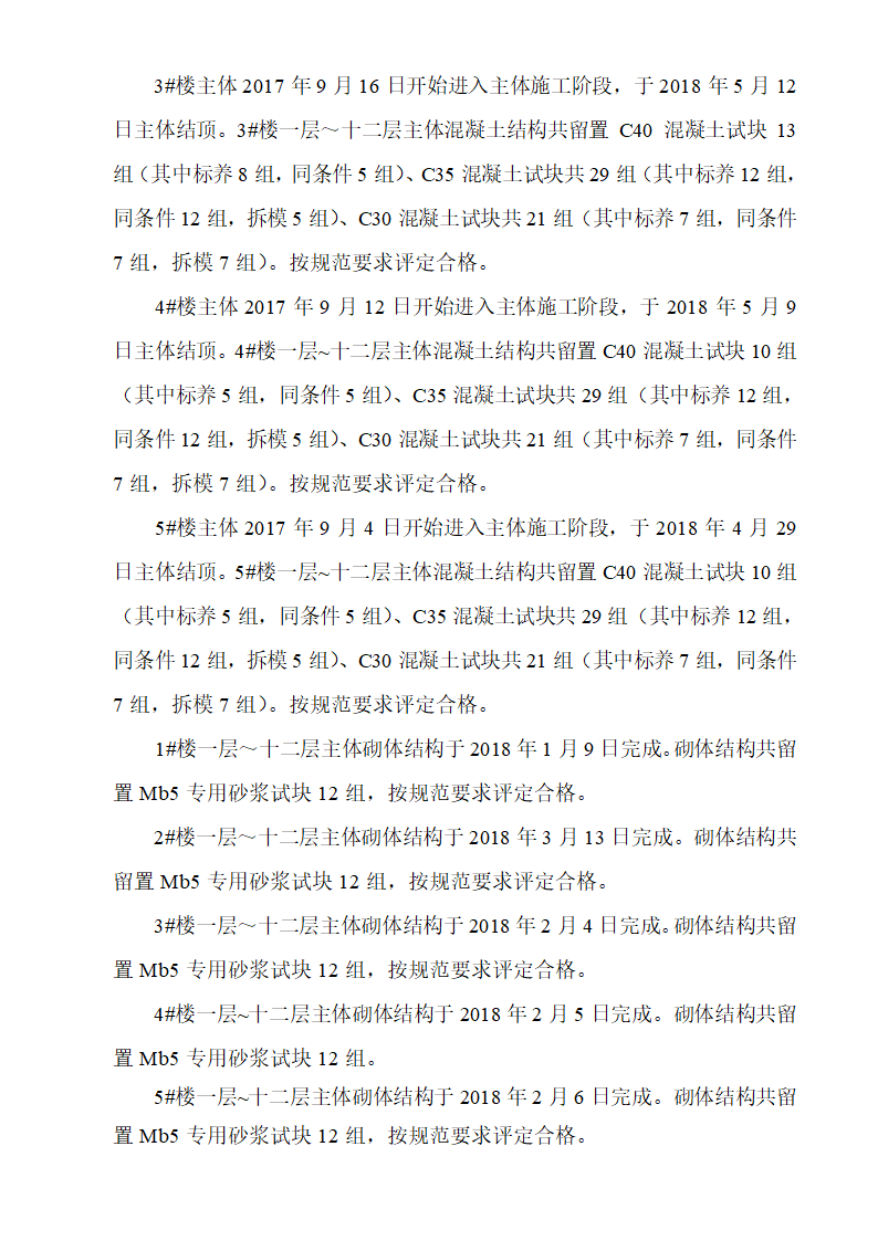 拆迁安置房主体结构验收监理质量评估报告.doc第4页