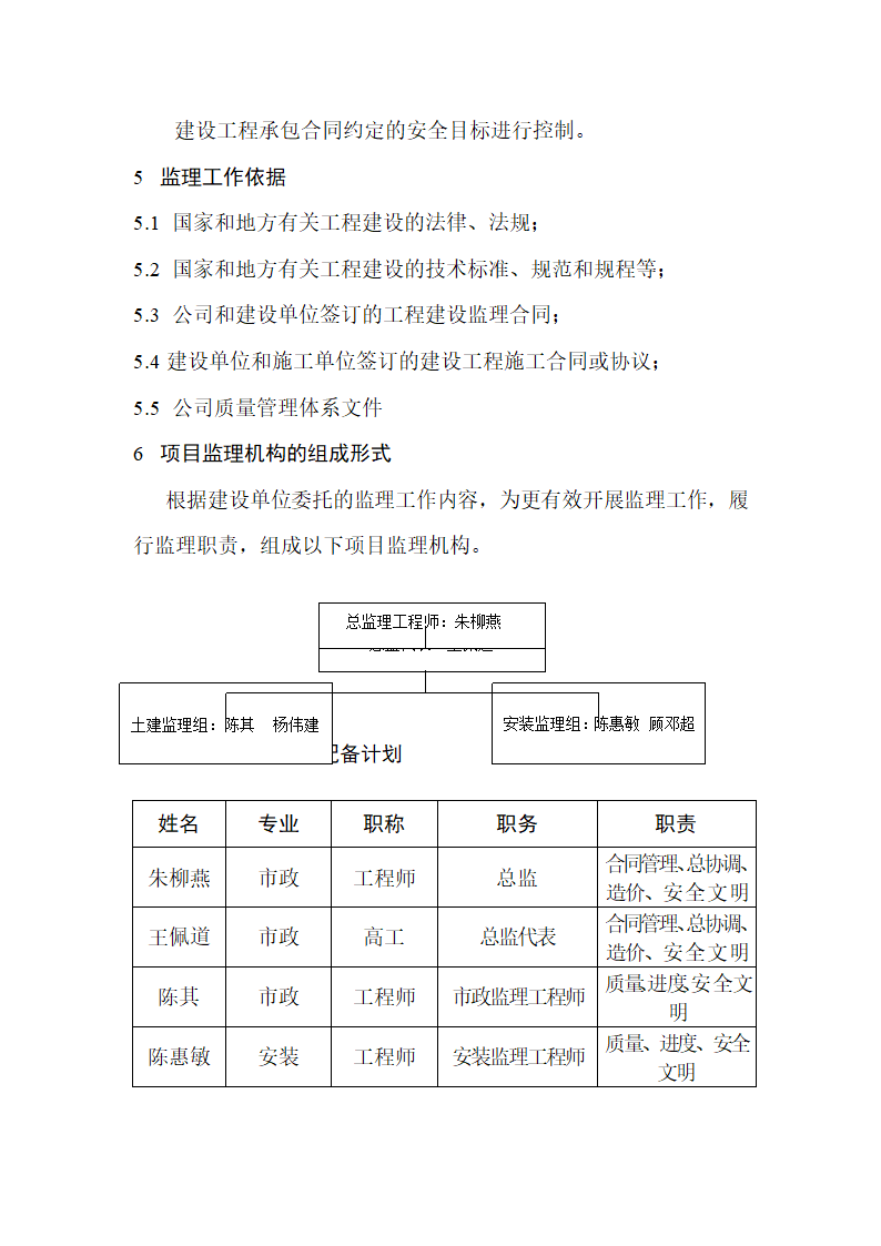 污水厂改造工程监理规划.doc第5页