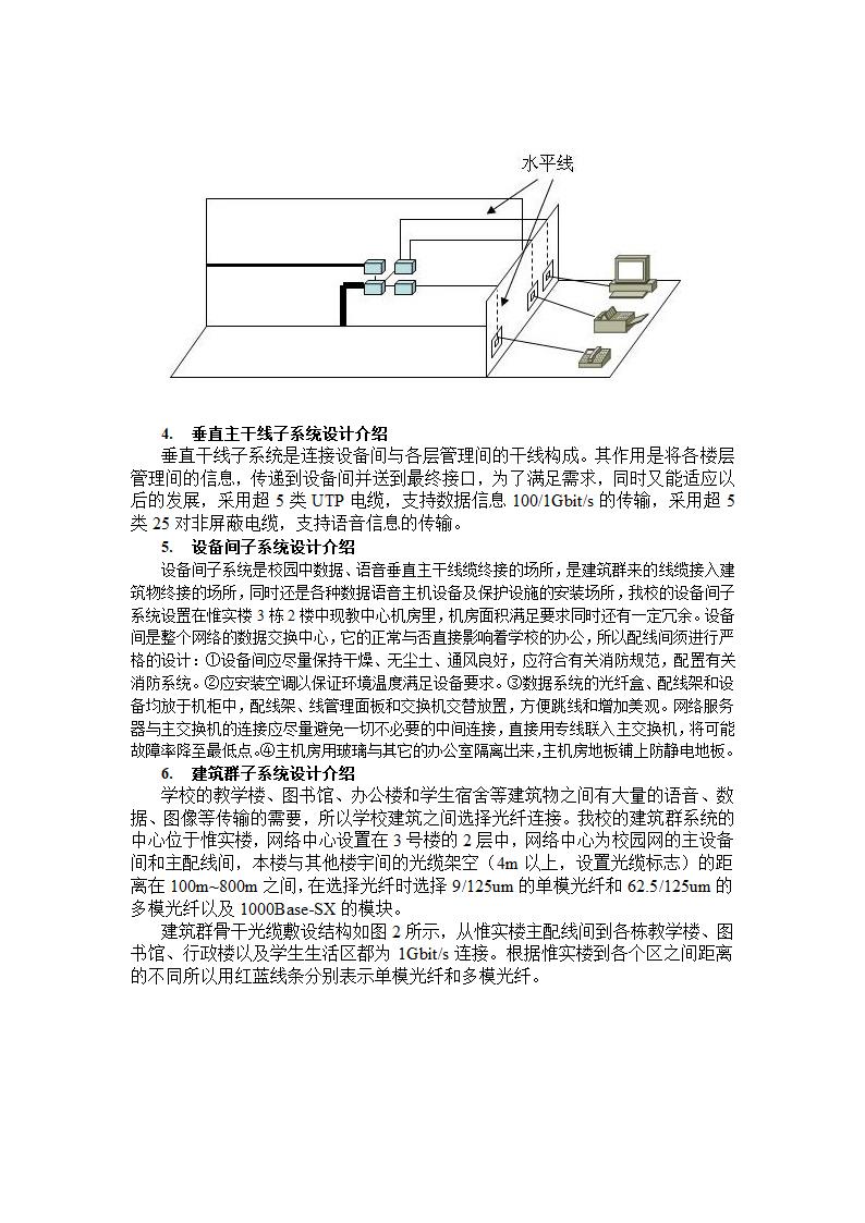 昆明学院校园网设计参考方案第6页