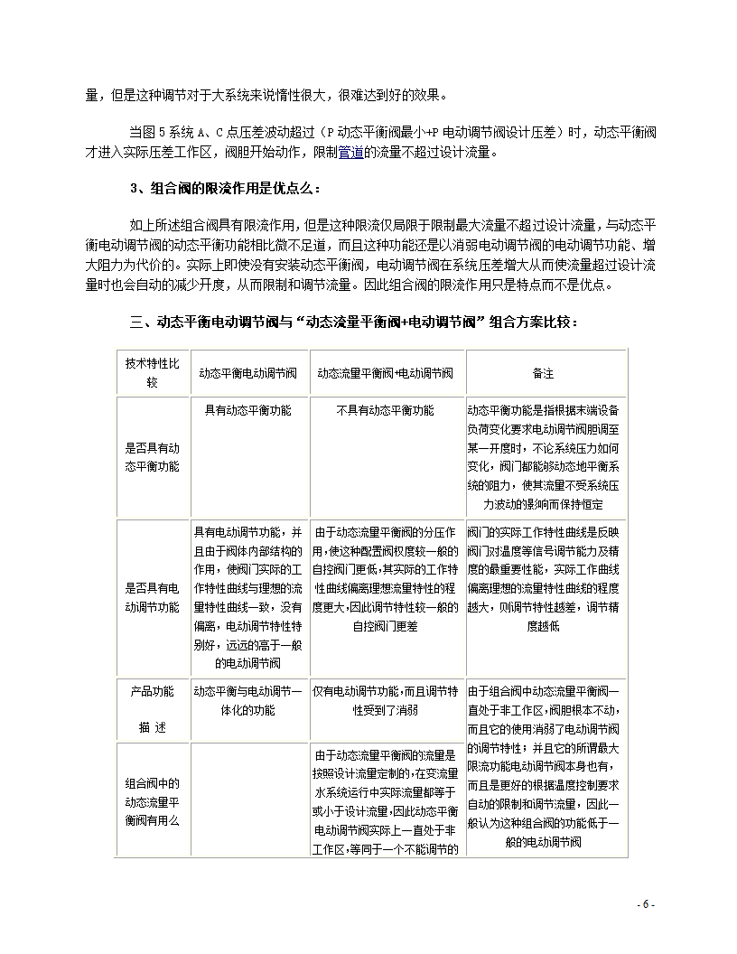 动态流量平衡阀和电动调节阀组合注意事项.doc第6页