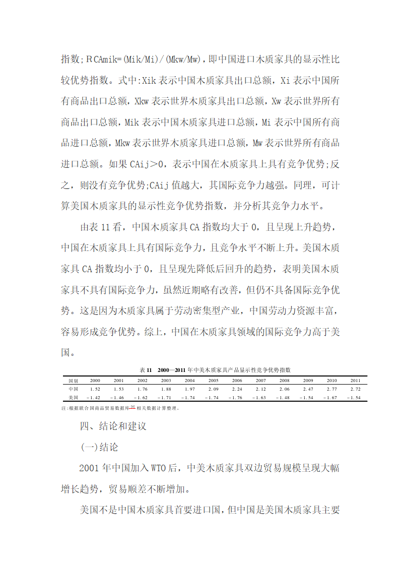 中美木质家具进出口的互补与竞争.docx第12页