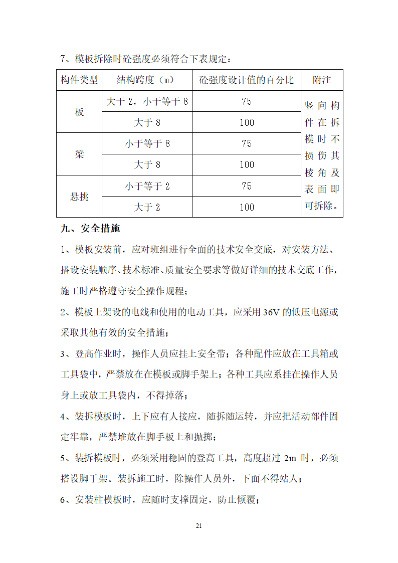 【儋州】中小学危改扩容办公室模板工程施工方案.doc第22页