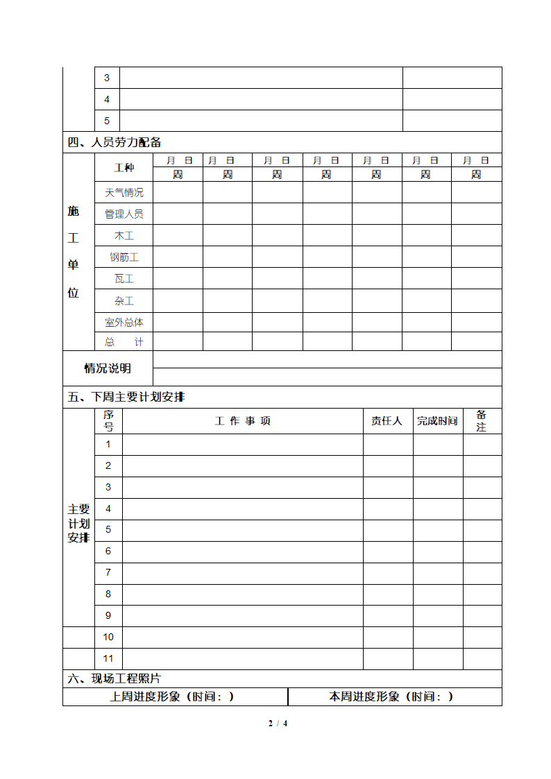 工程周报表模板.docx第3页
