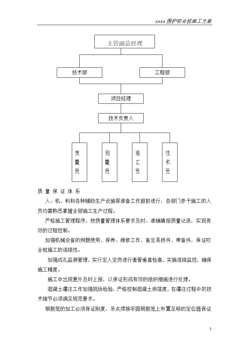 江苏地铁深基坑支护钻孔灌注桩咬合桩方案.doc第11页