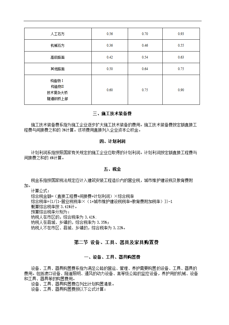 公路基本建设工程概算.doc第21页