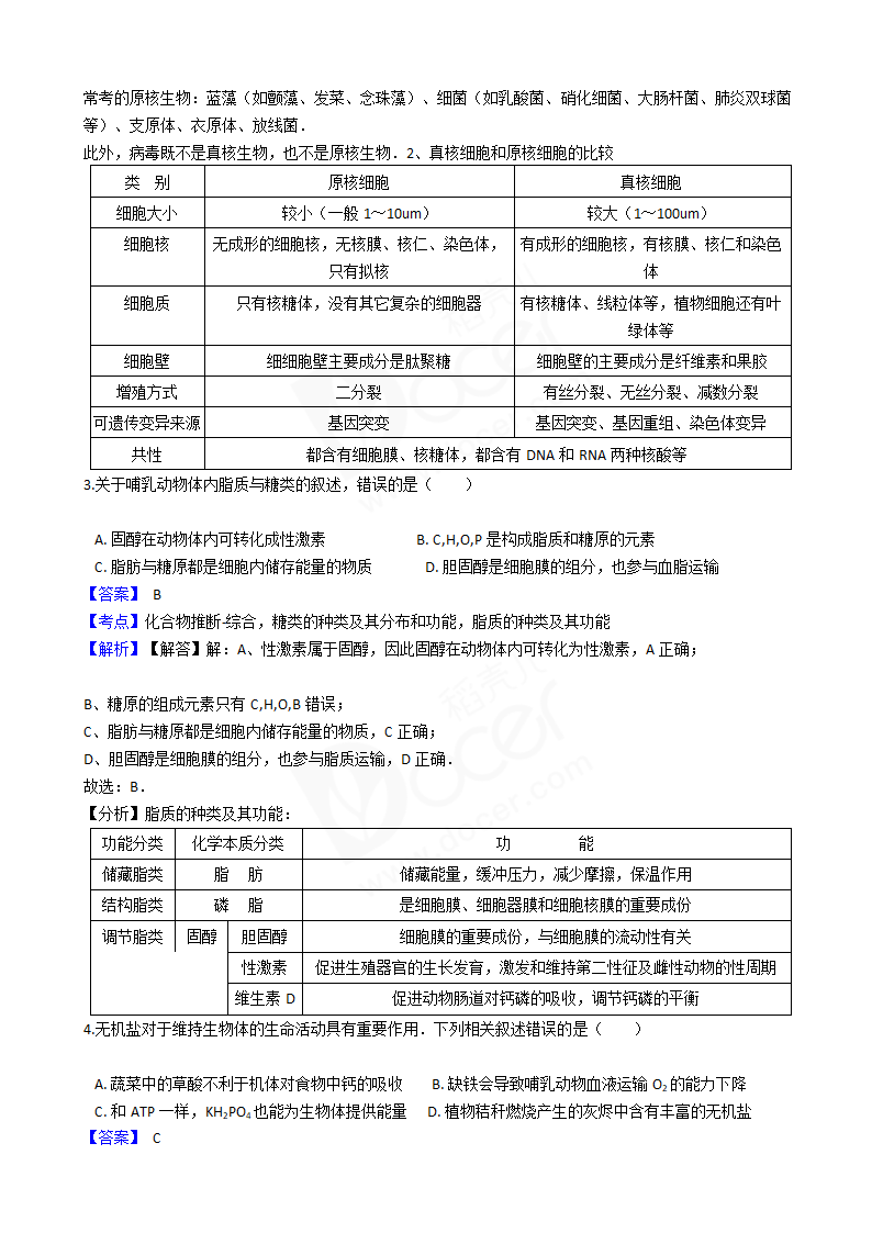 2017年高考生物真题试卷（海南卷）.docx第2页